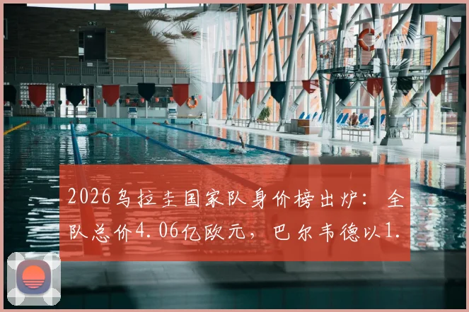 2026乌拉圭国家队身价榜出炉：全队总价4.06亿欧元，巴尔韦德以1.2亿欧领衔，附详细球员身价解析