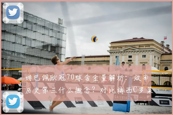 姆巴佩欧冠70球含金量解析：效率历史第三什么概念？对比梅西C罗莱万数据看差距